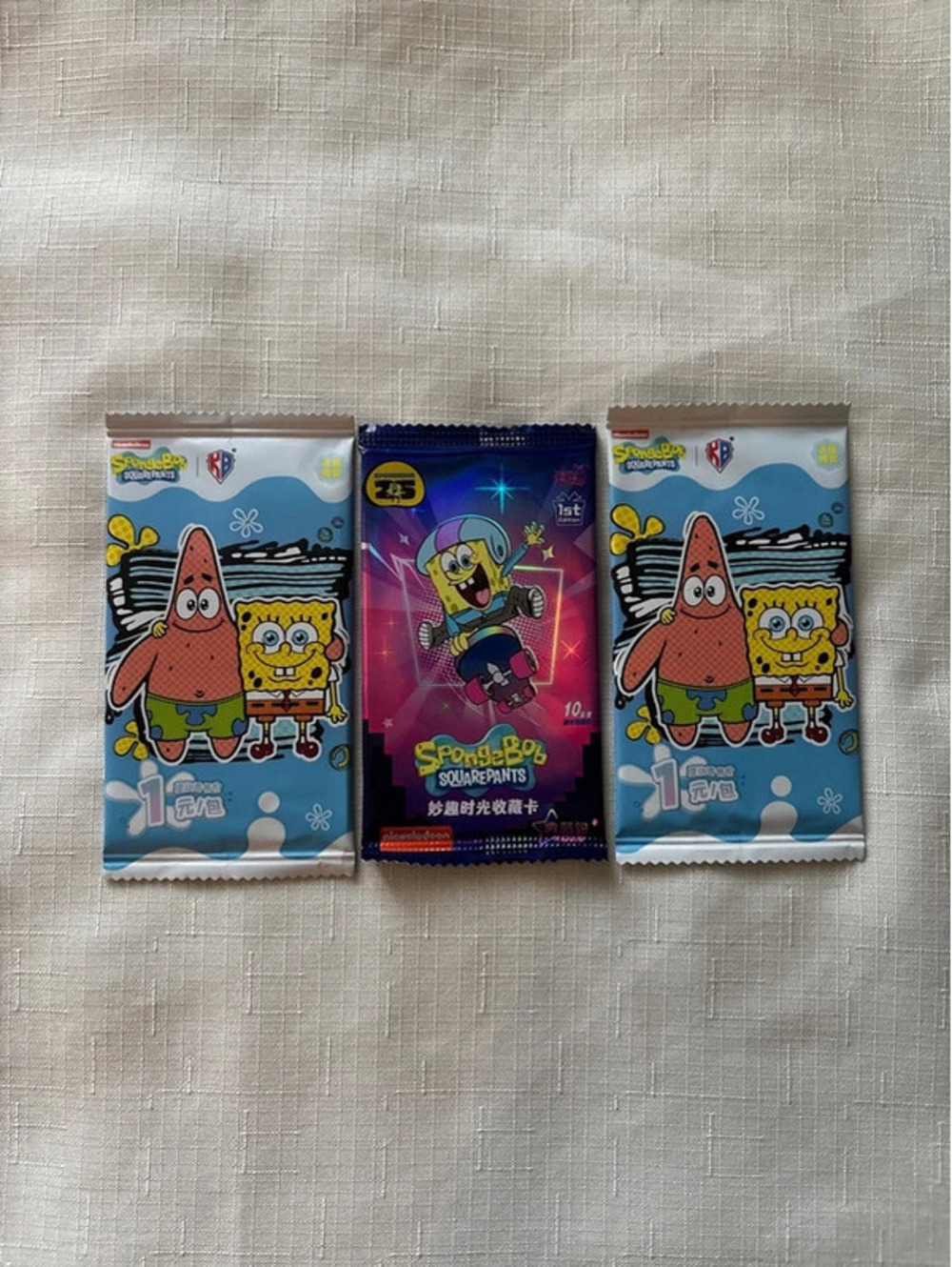 SpongeBob SquarePants Booster Packs Sealed